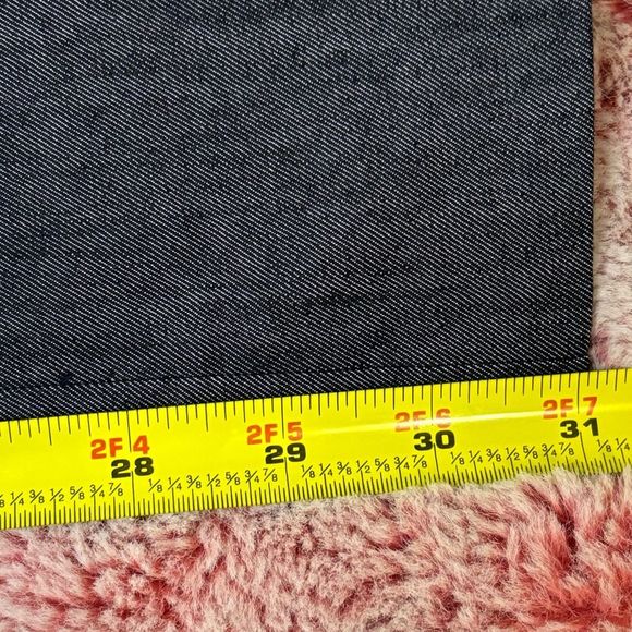 7th Avenue New York & Company Dark Grey Straight Leg Speckled Dress Pants - Picture 9 of 9